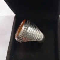 عقیق یمنی عسلی تراش الماسی دو طرفه|جواهرات|تهران, تهرانسر شمالی|دیوار