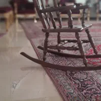 صندلی راک تمام چوب