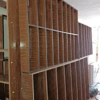 قفسهها|کتابخانه، شلف، قفسههای دیواری|رشت, حمیدیان|دیوار