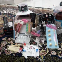 وسایل کامل کاشت ناخن