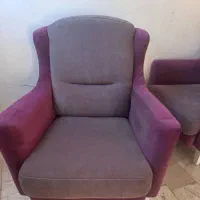 دو عدد مبل تکی کارکرده