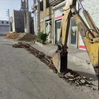 خدمات حفاری پی کنی تسطیح با بکهو و غلطک و کاتر زنی|خدمات پیشه و مهارت|زنجان, |دیوار