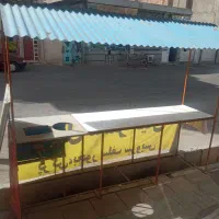 دکه فلافل ب دلیل تغییر دکوراسیون|کافی‌شاپ و رستوران|اشتهارد, |دیوار