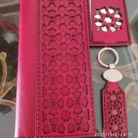 کیف پول ست با جا آینه ای  جاسوئیچی  جعبه رایگان