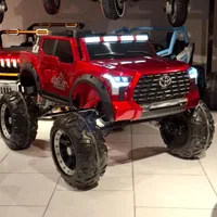 ماشین شارژی تویوتا کمک فنر فلزی تحمل وزن ۱۰۰ کیلو