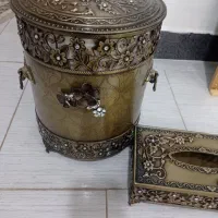 سطل و جای دستمال کاغذی
