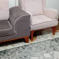 مبل 7 نفره سالم همراه با جلومبلی|مبلمان خانگی و میز عسلی|رشت, سلیمانداراب|دیوار