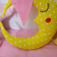 روتختی  و کوسن و بالشت تم ابر و ستاره سالم و تمیز|سرویس روتختی|باغستان, |دیوار