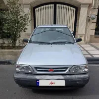 پراید مدل ۹۵ رنگ نقره‌ای