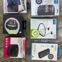 اسپیکر و پاور بانک و هندزفری و ساعت