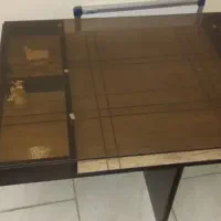 میز جلو مبلی و چهار عدد عسلی