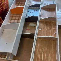 تعدادی جای حبوبات ام دی‌اف بزای سوپرمارکت