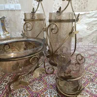 ظرف پذیرایی و شمعدان|صنایع دستی و سایر لوازم تزئینی|تهران, حبیب الله|دیوار