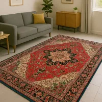 فرش چاپی(فرشینه)مدرن وسنتی|فرش|گلستان (تهران), |دیوار