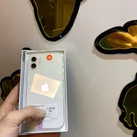 ایفون 12 نورمال سفید d917 تک سیم کارت  ژآپن