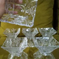 دو دست پیاله شفاف soga ژاپن|ظروف سرو و پذیرایی|رشت, آب و برق|دیوار