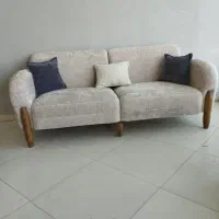 مبل راحتی ساواچ*مینیمال*صدفی*استیل*فرانسوی