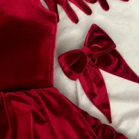 پیراهن مجلسی باکس دوزی فوق العاده لوکس مزونی