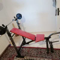 میز پرس سینه صفحه هالتر میله هالتر