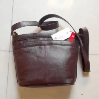 کیف چرم زنانه دوشی چرم شرکتی برند (نو)