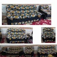 مبلمان هفت نفره پایه استیل