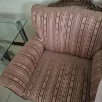 مبل چوب گردو ۶ نفره