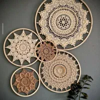 ماندالا بافی/دیوارکوب|صنایع دستی و سایر لوازم تزئینی|مشهد, الهیه|دیوار