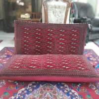 پشتی دستباف سایز بزرگ ترکمنی