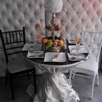 اجاره صندلی و میز تشریفات(شادینه۱)ظروف کرایه