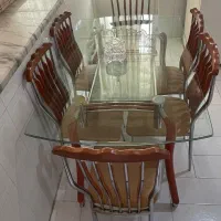 میز نهارخوری شش نفره