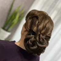 شنیون  بافت موخوره گیری|خدمات آرایشگری و زیبایی|خرم‌آباد, |دیوار