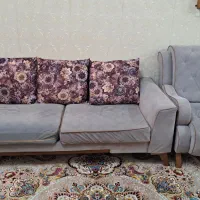 مبل راحتی هشت نفره کارکرده در ورنامخواست