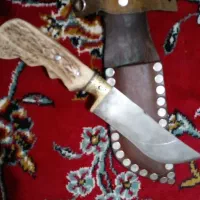 چاقو دسته شاخ|کلکسیون اشیاء عتیقه|فاضل آباد, |دیوار