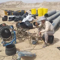 جوشکاری لوله پلی اتلین|خدمات پیشه و مهارت|شوش, |دیوار