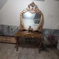 میز اینه طلایی زیبا فقط سه ملیون