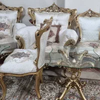 مبلمان و میز ناهارخوری ۹ نفره تمیز|مبلمان خانگی و میز عسلی|تهران, شمس‌آباد|دیوار