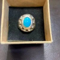 انگشتره نقره فیروزه