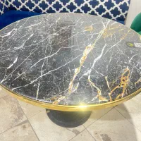 میز تمام سنگی پایه اهن