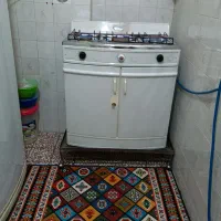 گاز سه شعله صفحه استیل همراه با زیر گازی|اجاق گاز و لوازم برقی پختوپز|ماهیدشت, |دیوار