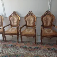 مبل استیل 9نفره سالم سالم و میز ناهار خوری|مبلمان خانگی و میز عسلی|فردیس, قریشی|دیوار
