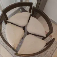 صندلی چوبی ۴ تایی