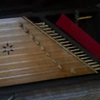 سنتور چوب گردو|سازهای سنتی|شهریار, شهریار|دیوار