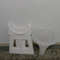 توالت فرنگی سیار تاشو نو|لوازم سرویس بهداشتی|رشت, جهاد|دیوار