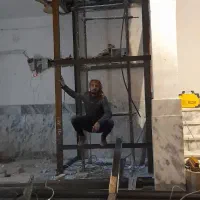 نصب اهن کشی و درب تمام اتومات ونیمه با ریل