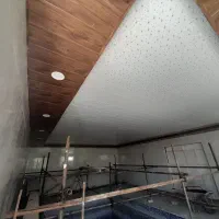 کناف پی وی سی تایل ۱۰۰/تضمینی|خدمات پیشه و مهارت|اصفهان, سپاهان‌شهر|دیوار