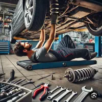 تعمیرگاه زیروبند سازی و تعمیر جعبه فرمون
