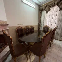 میز ناهار خوری سلطنتی 8نفره