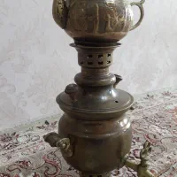 سماور و قوری برنجی|سماور، چای‌ساز، قهوه‌ساز|کرمان, |دیوار