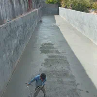 اجرای بتن ریزی کف باماله پروانه ای|خدمات پیشه و مهارت|شهرضا, |دیوار