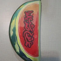 کیف لقمه مخمل شب یلدایی طرح هندونه